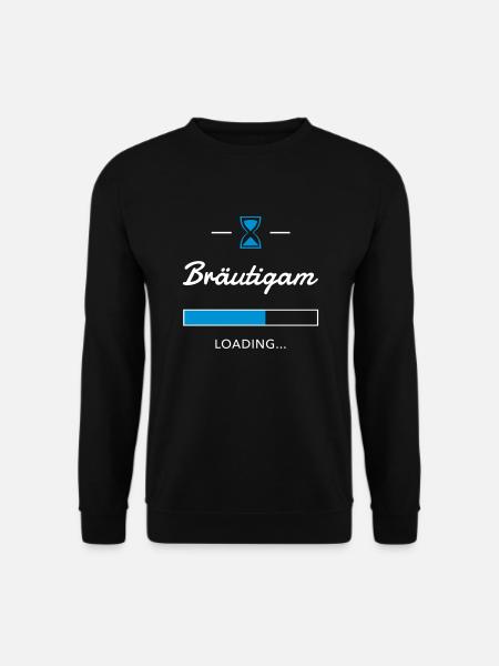 Bräutigam - Unisex Pullover - Schwarz
