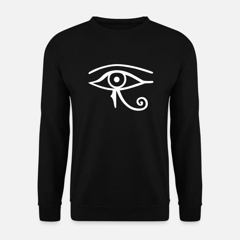 Oeil d'Horus - Sweat-shirt Unisexe - noir