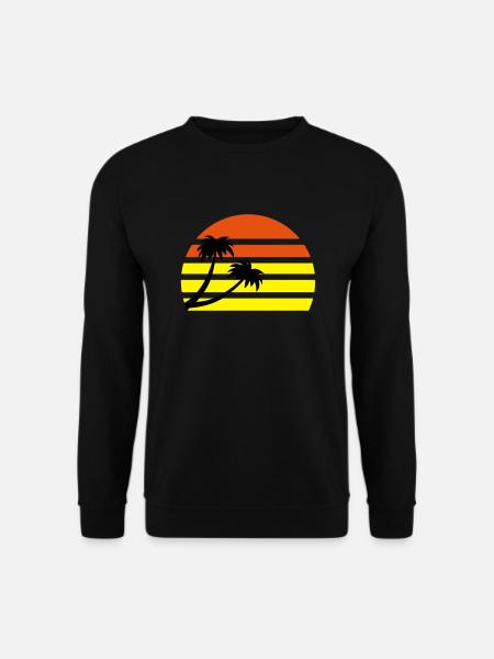 palmen_02 - Sweat-shirt Unisexe - noir