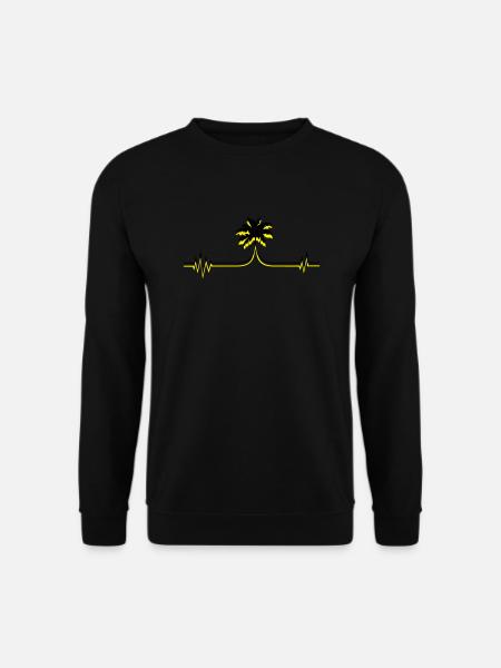 palme puls - Unisex Pullover - Schwarz