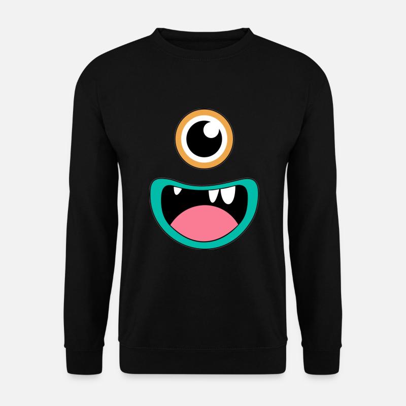 Monstre cyclope - Sweat-shirt Unisexe - noir