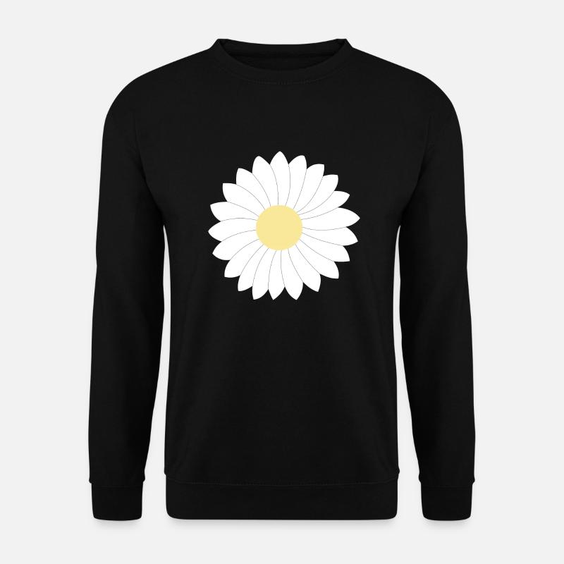 Gänseblümchen - Unisex Pullover - Schwarz