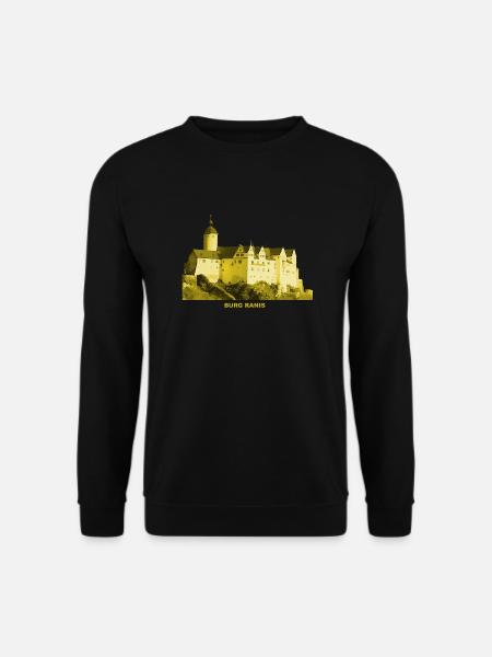 Ranis Burg Thüringen Museum - Unisex Sweatshirt - black