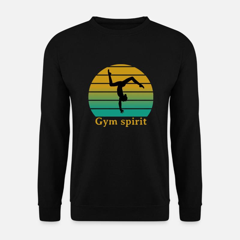 Gym Spirit - Unisex Pullover - Schwarz