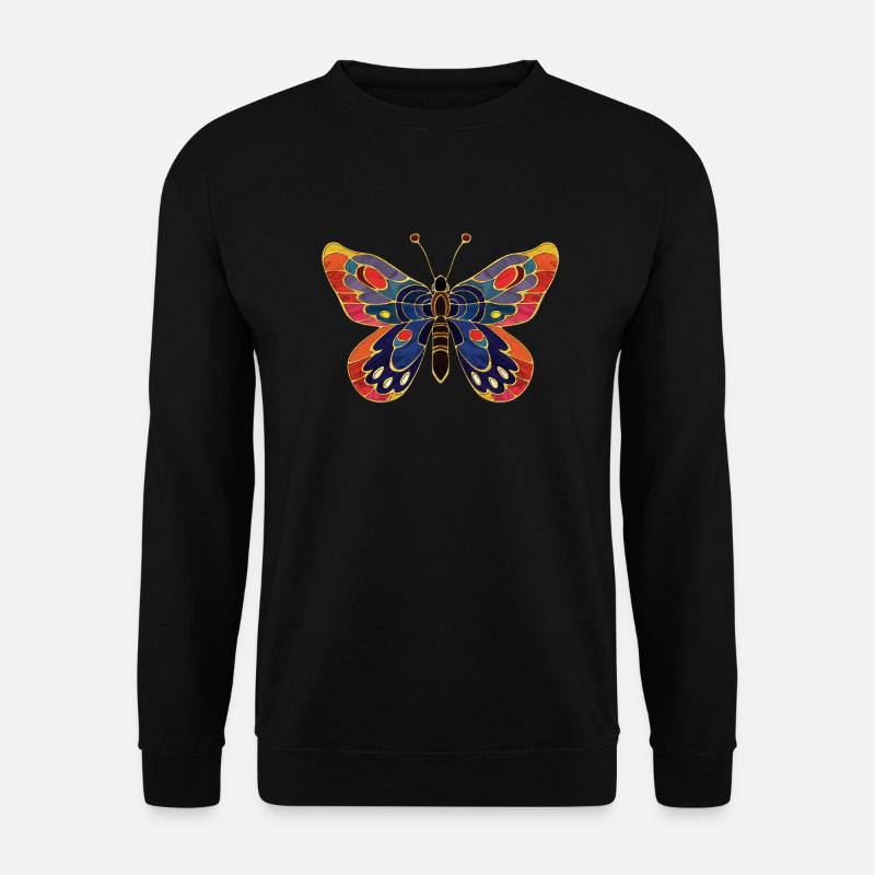 butterfly - Unisex Sweatshirt - black