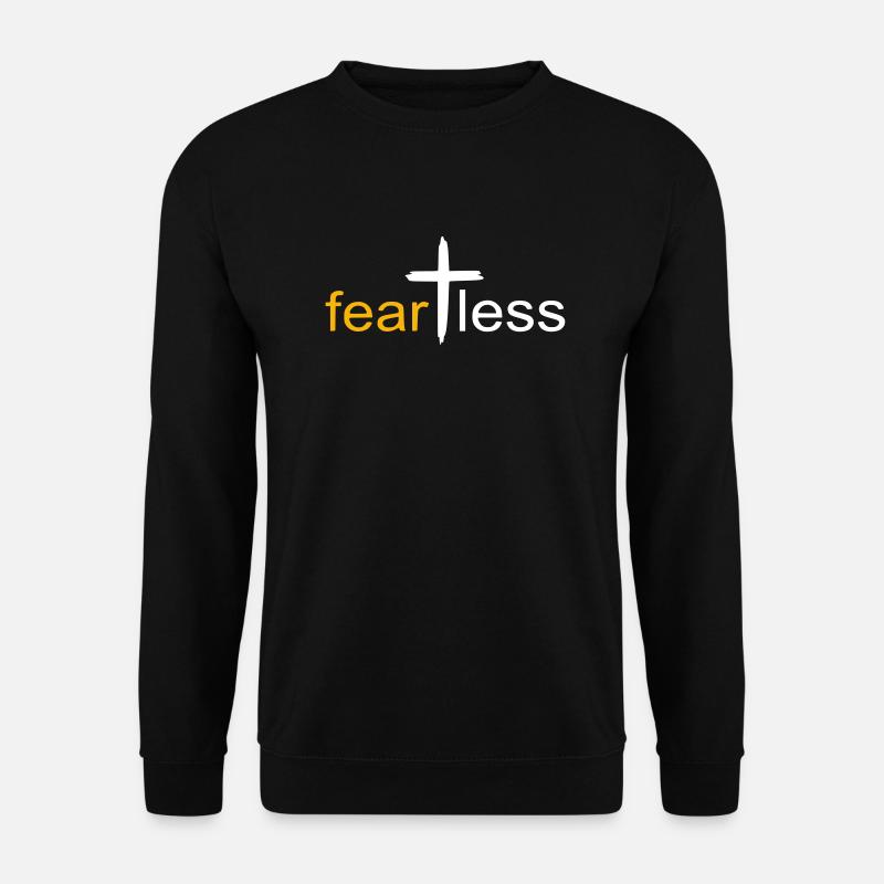 fearless gold by csDesign - Unisex Pullover - Schwarz