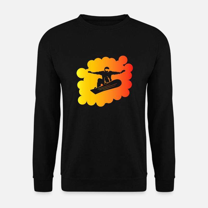 Snowboard Snowboarder - Unisex Sweatshirt - black
