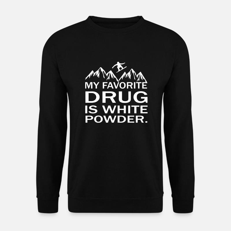 Snowboard Snowboarder - Unisex Pullover - Schwarz