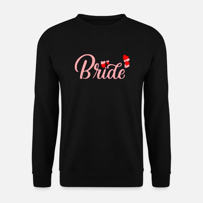 Bride Herz - Unisex Pullover - Schwarz