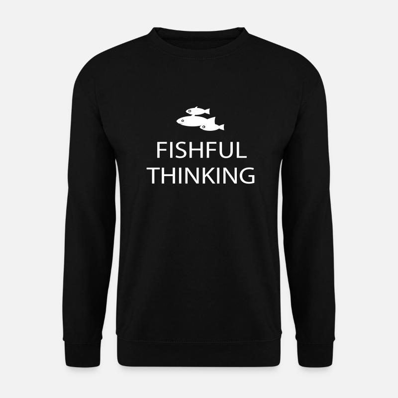 angling - Unisex Sweatshirt - black