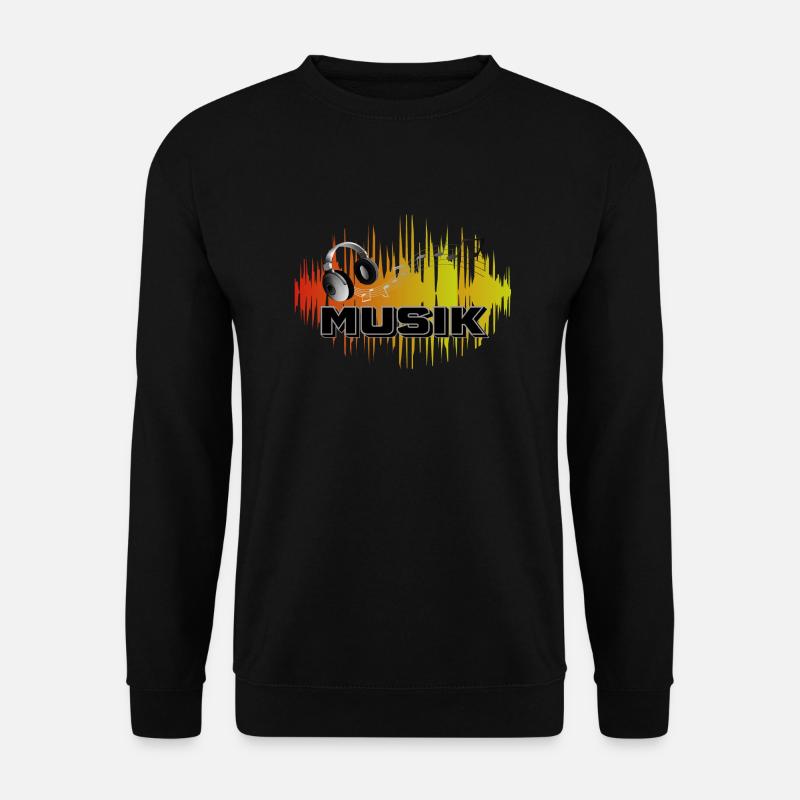Musik Bunt - Unisex Pullover - Schwarz
