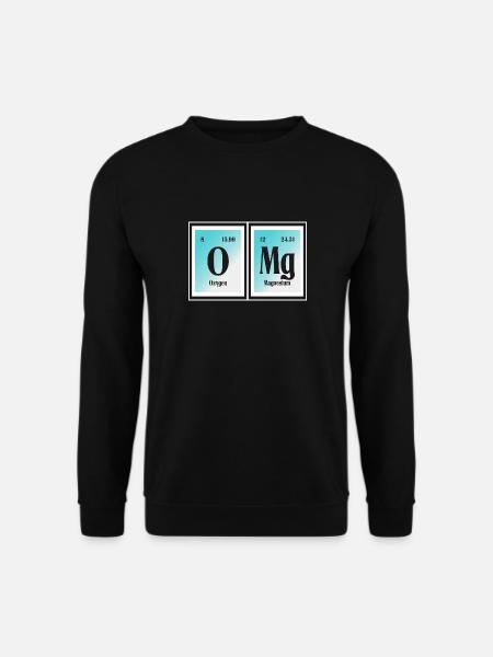 OMG | Periodic Table of Elements - Unisex Sweatshirt - black