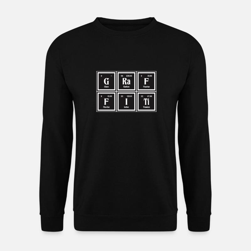Graffiti | Periodic Table of Elements - Unisex Sweatshirt - black