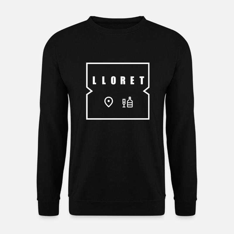 Lloret de mar - Unisex Pullover - Schwarz