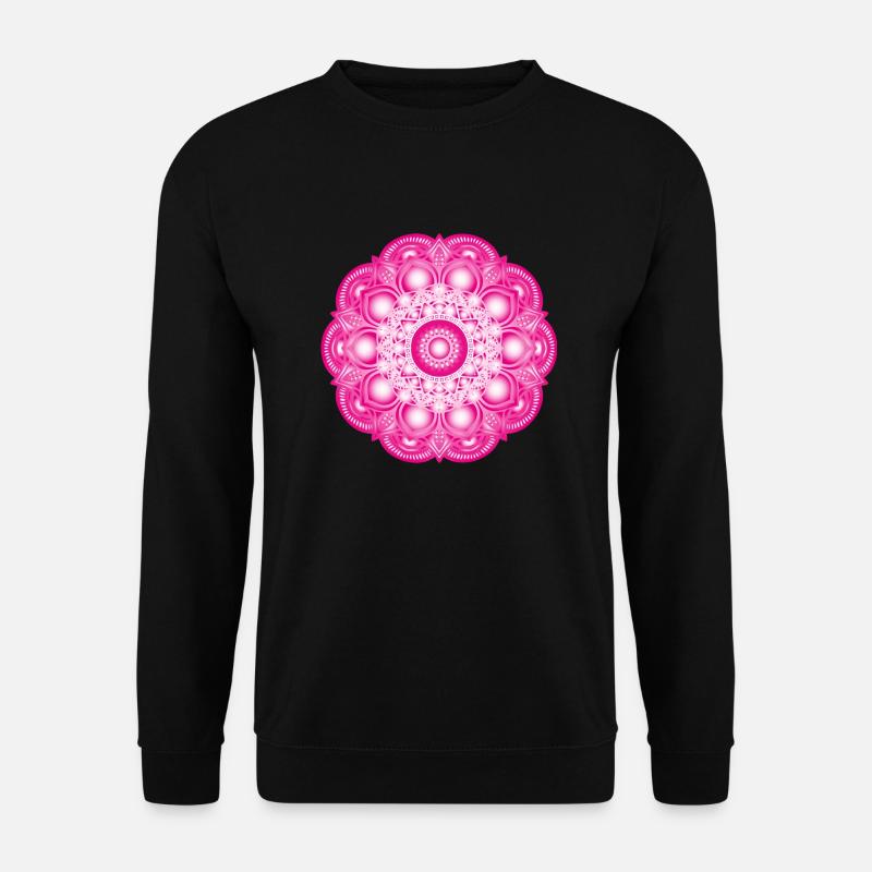 Mandala - Unisex Pullover - Schwarz