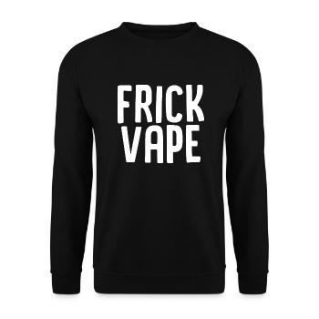 Frick Vape - Sweat-shirt Unisexe - noir - Devant - Alina (178cm) & Michal (187cm)