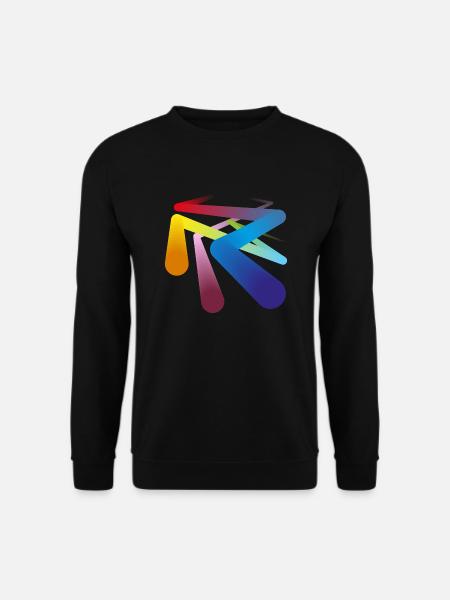 Farben Pipelines - Unisex Pullover - Schwarz