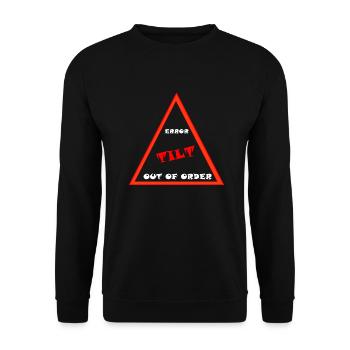 Pencher - Sweat-shirt Unisexe - noir - Devant - Alina (178cm) & Michal (187cm)