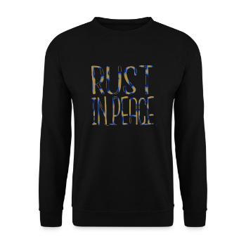 joke aerospace engineering robotics engineer - Unisex Sweatshirt - black - Front - Alina (178cm) & Michal (187cm)
