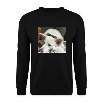 Cohen Special - Unisex Pullover - Schwarz - Vorne - Alina (178cm) & Michal (187cm)