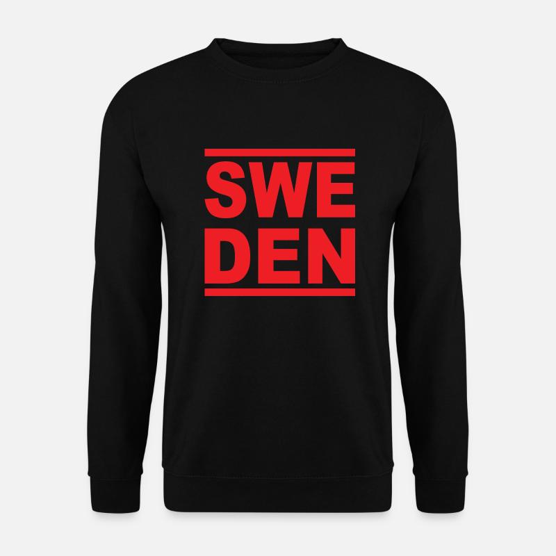 Schweden Rot - Unisex Pullover - Schwarz