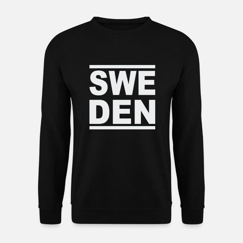 Schweden Nation - Unisex Pullover - Schwarz