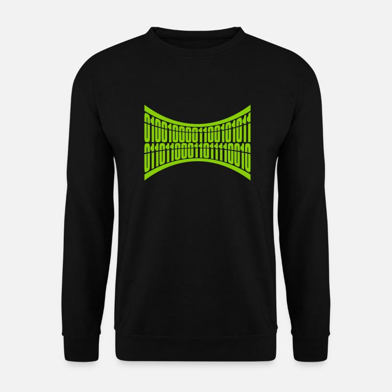 Binary Code Program Language - Unisex Sweatshirt - black