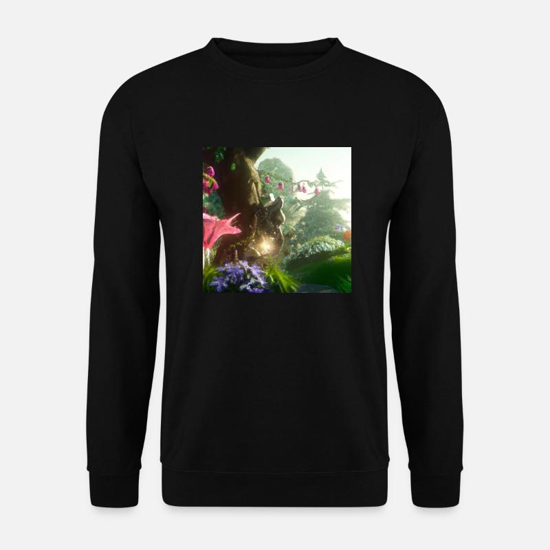 Magical forest - Unisex Sweatshirt - black