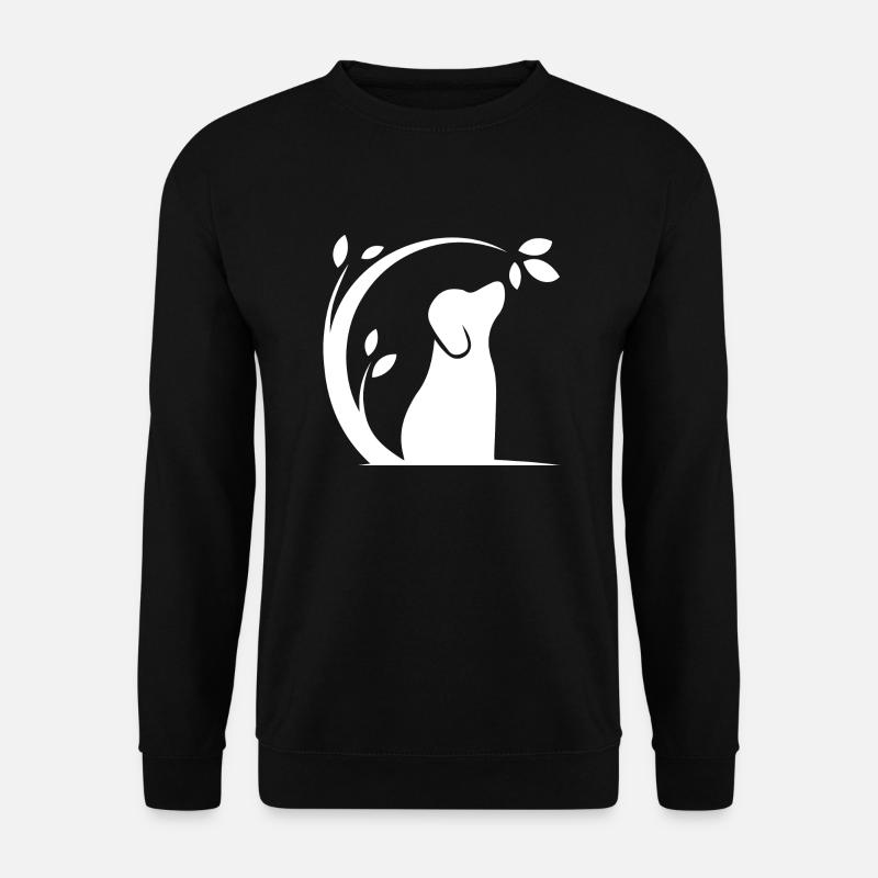 Hund Dog - Unisex Pullover - Schwarz