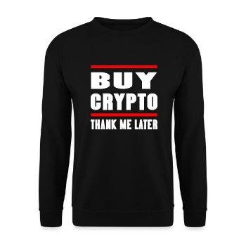 Bitcoin Trading Crypto Stocks - Sweat-shirt Unisexe - noir - Devant - Alina (178cm) & Michal (187cm)