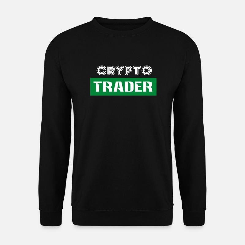 Bitcoin Trading Crypto Stocks - Unisex Sweatshirt - black