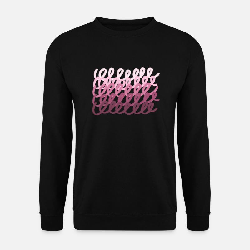 Rosa - Unisex Pullover - Schwarz