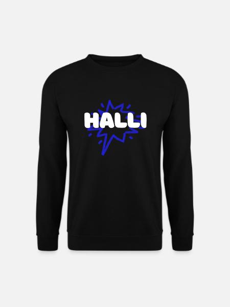 Partnerlook Halli Galli - Unisex Pullover - Schwarz