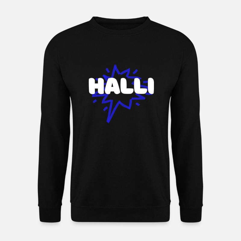 Partner look Halli Galli - Unisex Sweatshirt - black