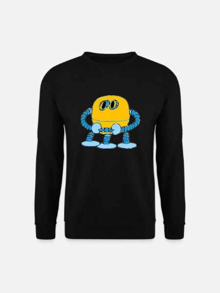R3D4 le petit robot - Sweat-shirt Unisexe - noir