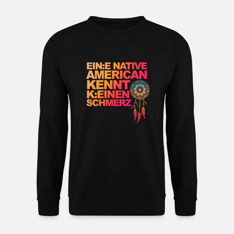 Lustiger Spruch übers Gendern - Unisex Pullover - Schwarz