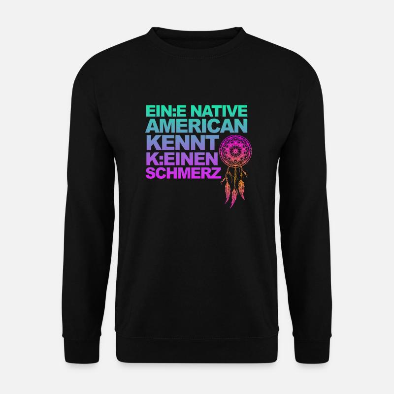 Sarkastischer Spruch übers Gendern & Wokeness - Unisex Pullover - Schwarz