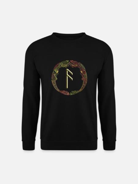 Ansuz - Unisex Pullover - Schwarz