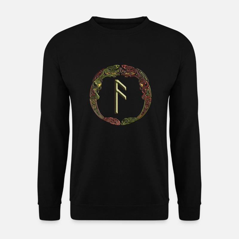 Ansuz - Sweat-shirt Unisexe - noir