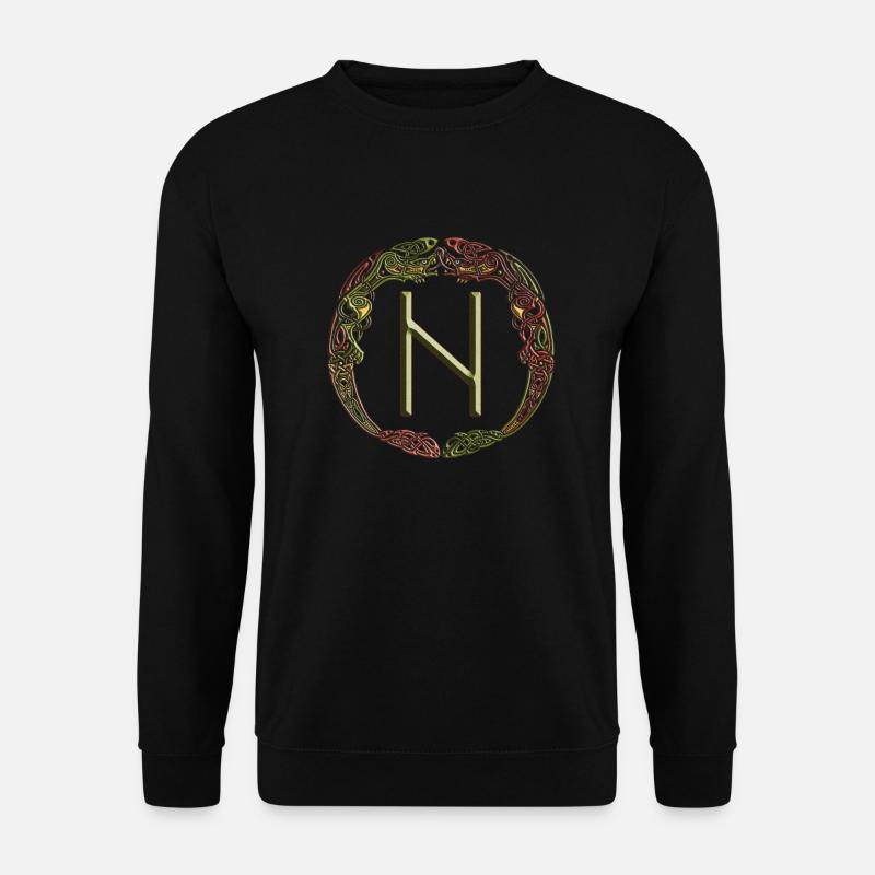 Hagal - Unisex Pullover - Schwarz