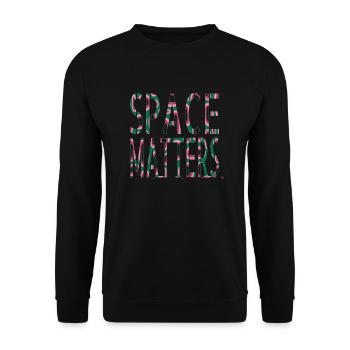 gift idea birthday conspiracy colors - Unisex Pullover - Schwarz - Vorne - Alina (178cm) & Michal (187cm)