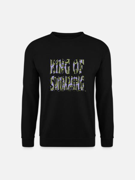 present swimming funny apnoe best funny swimming - Unisex Pullover - Schwarz