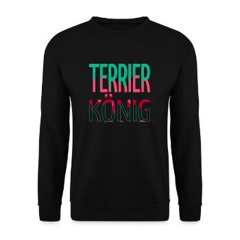 lustig humor tier spruch hundeliebhaber - Unisex Pullover - Schwarz - Vorne - Alina (178cm) & Michal (187cm)