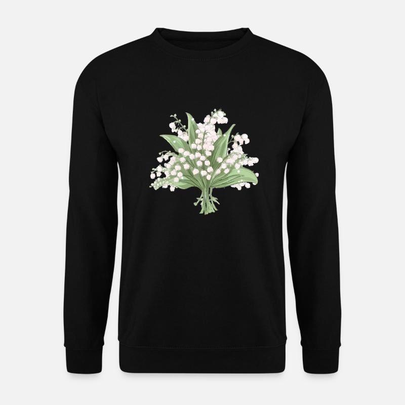 Mazzo di mughetto - Felpa unisex - nero