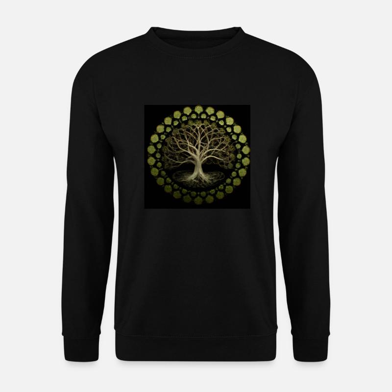 Keltischer Baum des Lebens - Unisex Pullover - Schwarz