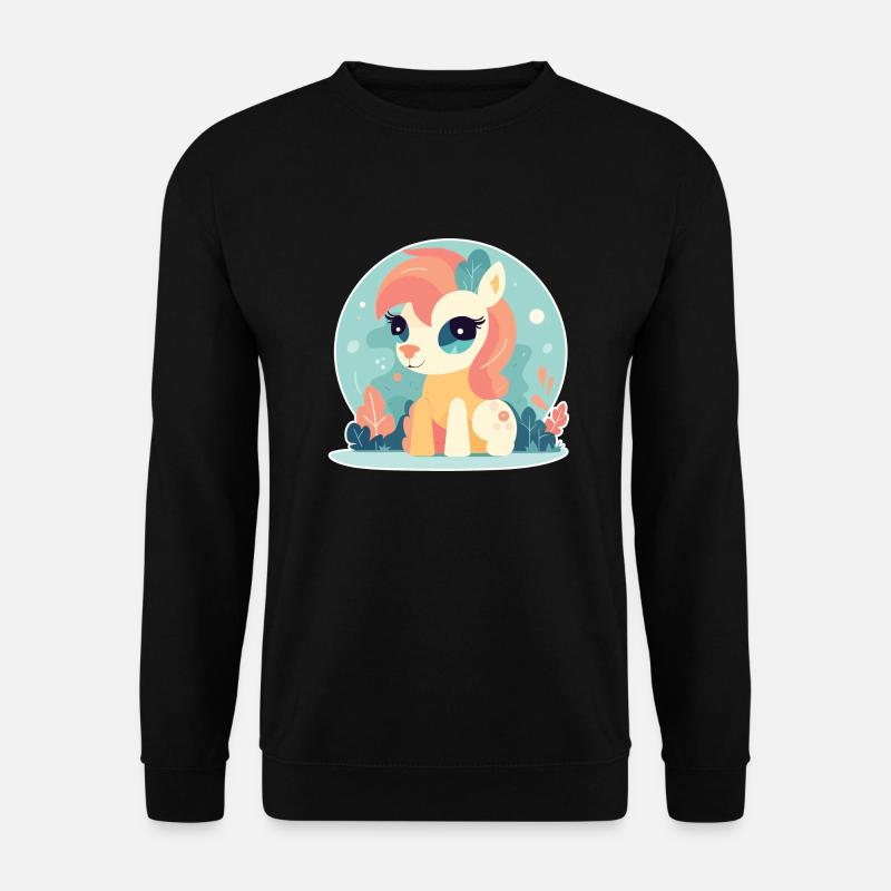 Pony - Unisex Pullover - Schwarz