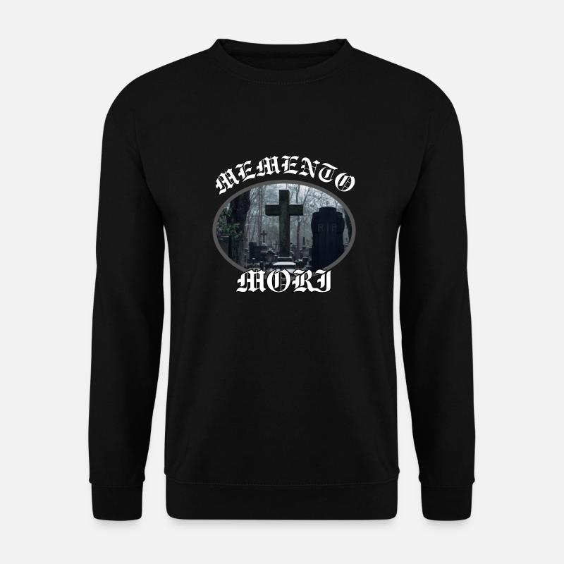 Remember death - Memento Mori - Unisex Sweatshirt - black