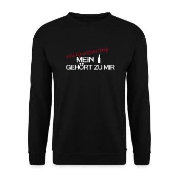 Dancing Dance Music - Unisex Pullover - Schwarz - Vorne - Alina (178cm) & Michal (187cm)