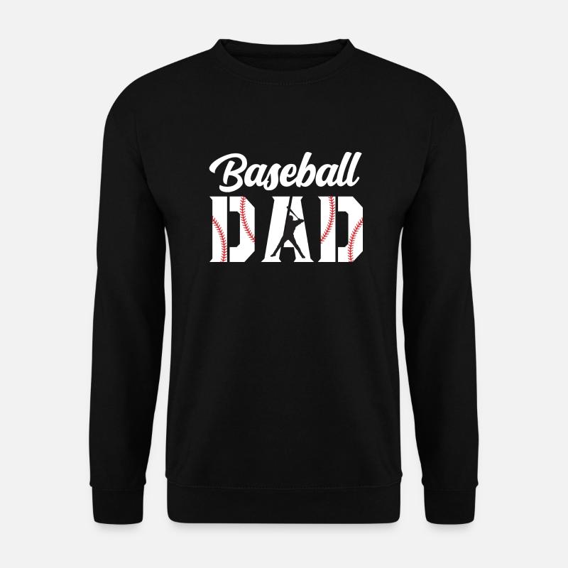 Baseball Dad Apparel Dad Baseball - Sweat-shirt Unisexe - noir