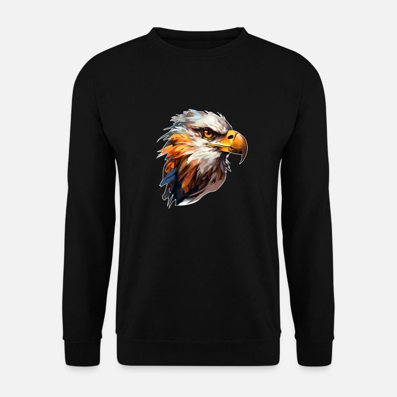 Greifvogel - Unisex Pullover - Schwarz
